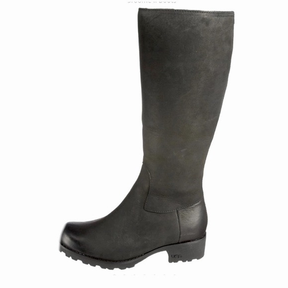 UGG Shoes - UGG Woman's Broome II Black Suede Boots